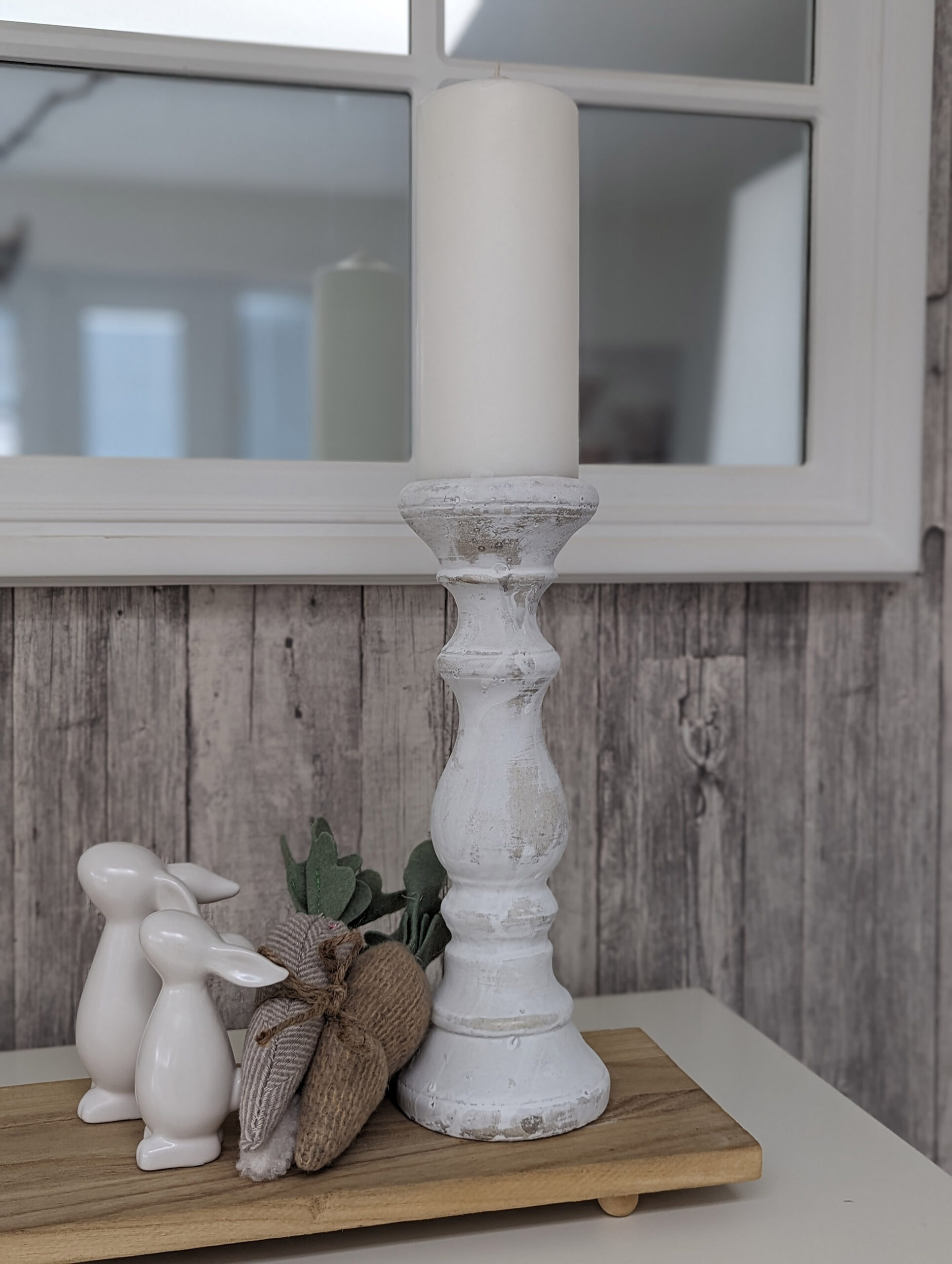 Medium Stone Candle Holder